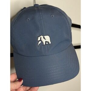 The Normal Brand Dad's Hat Performance Cap Blue Bear Embroidered Adjustable